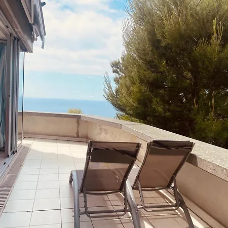 Sunny Costa Plana-monaco -cap D'ail Lejlighed *